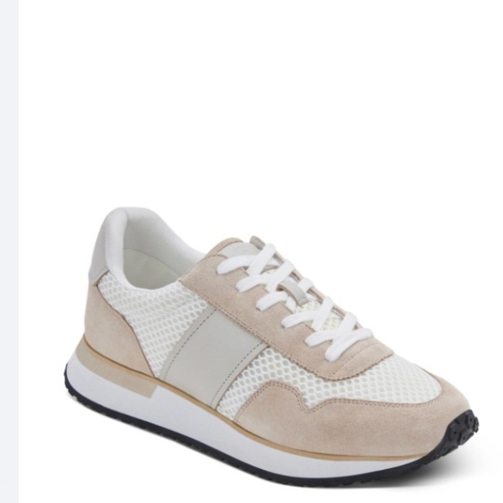 GREATS McCarren Sneaker Sand Multi‎ Suede Mesh Low Top Mens 7 Womens 9